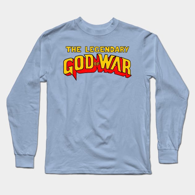 god of war Long Sleeve T-Shirt by small alley co